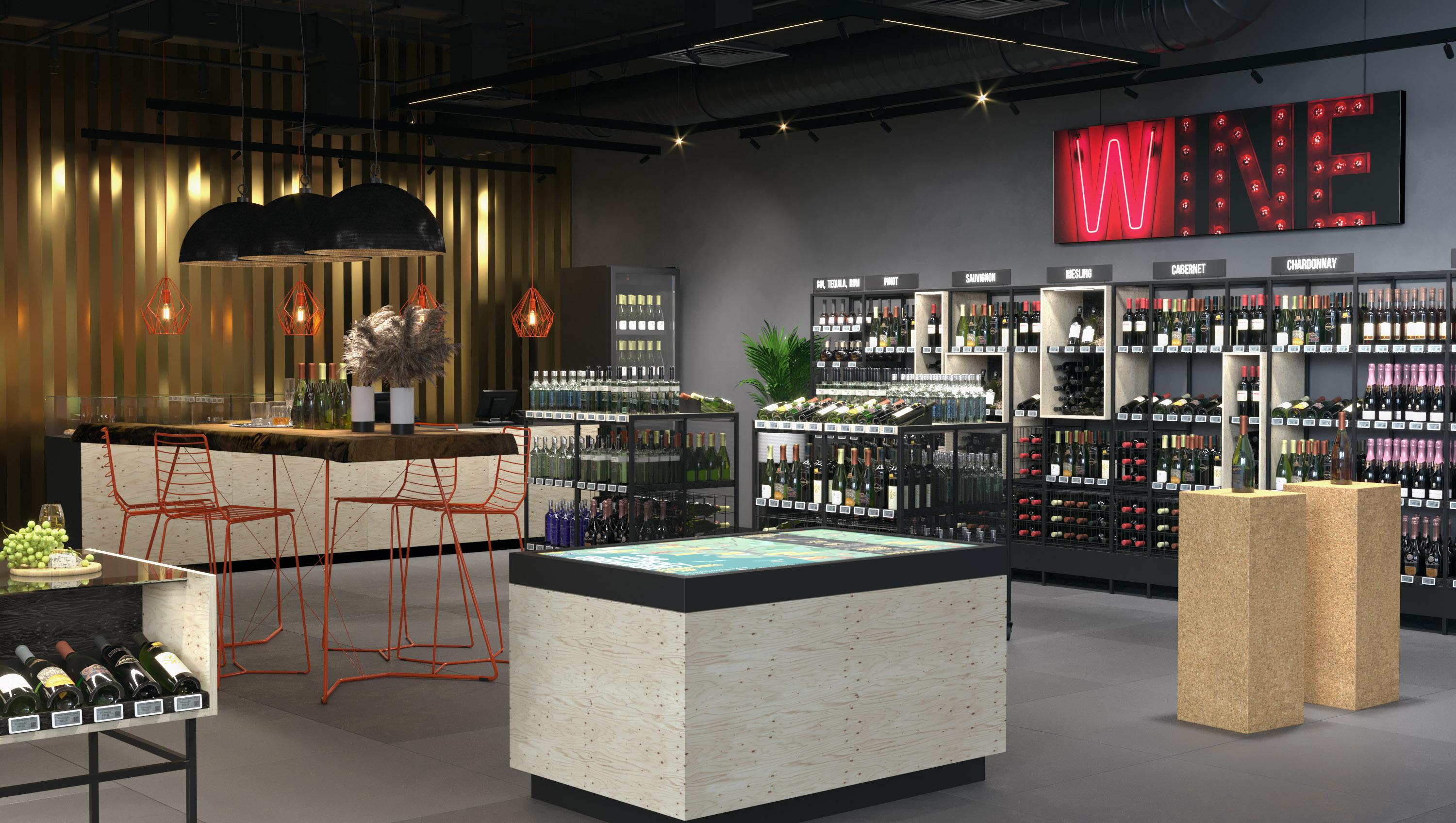 Tejghele comerciale pentru magazine